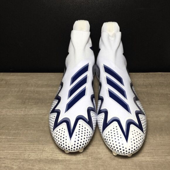 Adidas Freak Ultra 21 Laceless Football Cleats Blue White GZ0462 Men's Size 12.5 - Picture 2 of 6